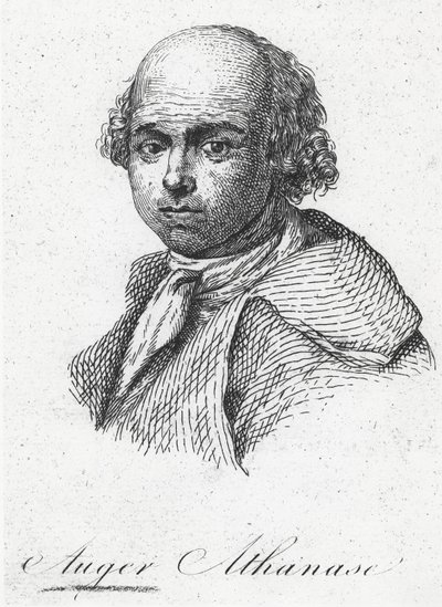 Athanase Auger (incisione) da French School