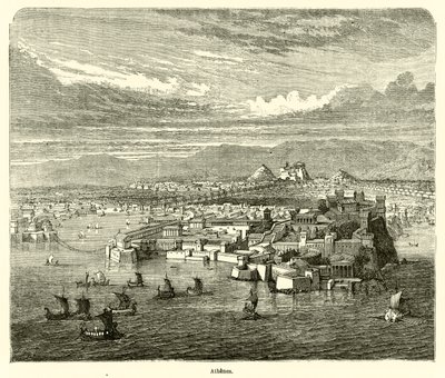 Atene (incisione) da French School