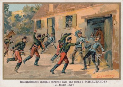 Attacco a una fattoria a Schirlenhoff da French School