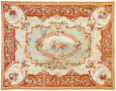 Tappeto di Aubusson, ultimo quarto del XIX secolo da French School