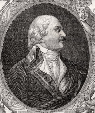 Auguste-Henri-Marie-Picot, Marchese di Dampierre, inciso da Stephane Pannemaker (1847-1930) da 