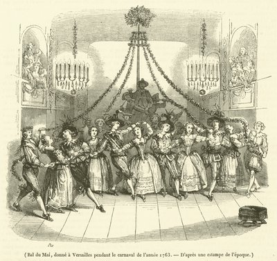 Bal du Mai, dato a Versailles durante il carnevale dell