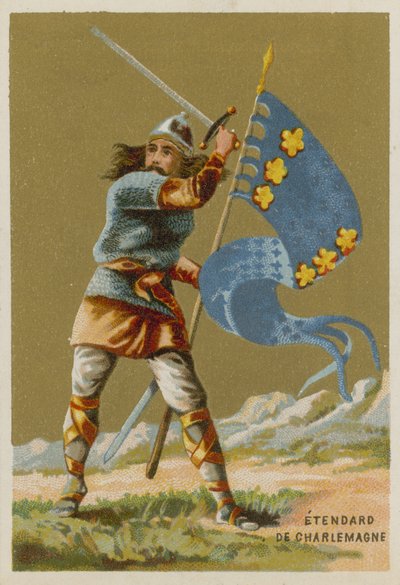Stendardo di Carlo Magno da French School