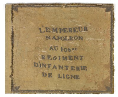 Stendardo del 105º Reggimento francese, c.1815 da French School