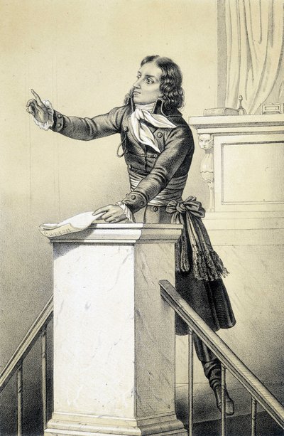 Barrère - in "Galleria storica della Rivoluzione francese" di Albert Maurin da French School