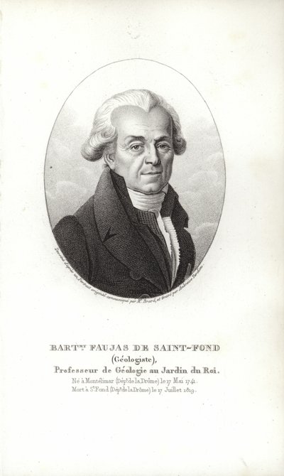 Barthélemy Faujas de Saint-Fond da French School