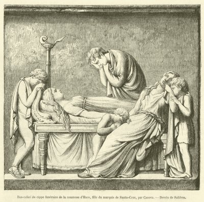 Bassorilievo del cippo funerario della contessa d