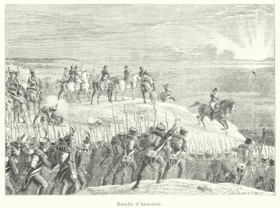 Battaglia di Austerlitz da French School