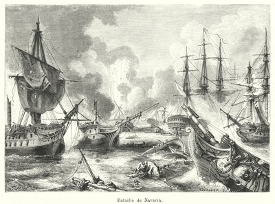 Battaglia di Navarino da French School