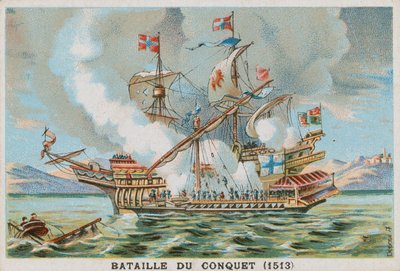 Battaglia del Conquet, 1530 da French School