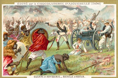 Battaglia di Adua, Prima guerra italo-etiopica da French School