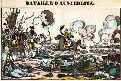 Battaglia di Austerlitz il 2 dicembre da French School