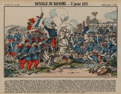 Battaglia di Bapaume, Guerra Franco-Prussiana, 3 gennaio 1871 da French School
