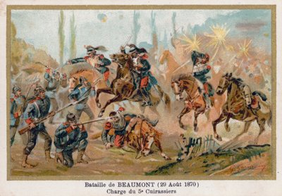 La battaglia di Beaumont da French School