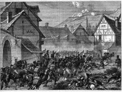 Battaglia di Laon, 9-19 marzo 1814 da French School