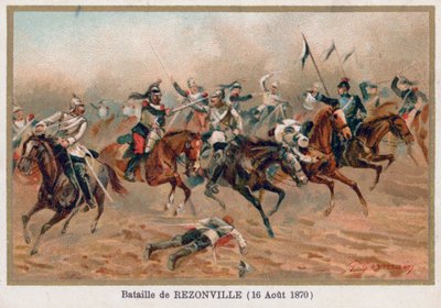 La battaglia di Rezonville da French School