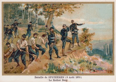 La battaglia di Spicheren, difesa di Rother-Berg da French School