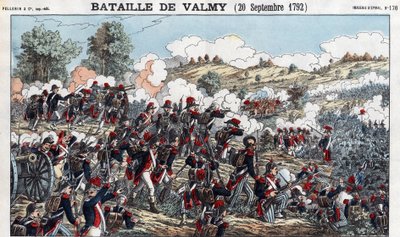 Battaglia di Valmy del 20 settembre da French School