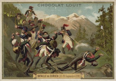 Battaglia di Zurigo, Guerre Rivoluzionarie Francesi, 25-26 settembre 1799 da French School