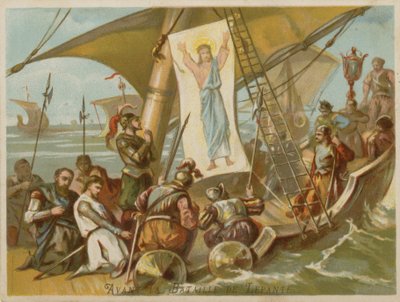 Prima della Battaglia di Lepanto da French School