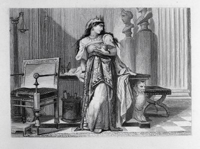Berenice, illustrazione per Berenice di Jean Racine da French School