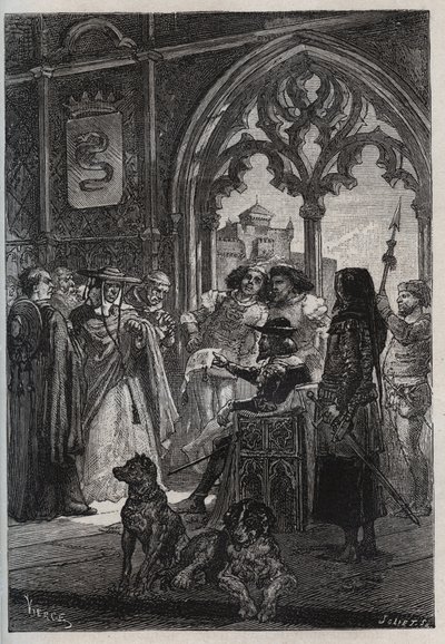 Bernabò Visconti da French School