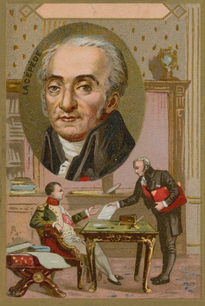 Bernard Germain de Lacepede, naturalista francese (1756-1825) da French School
