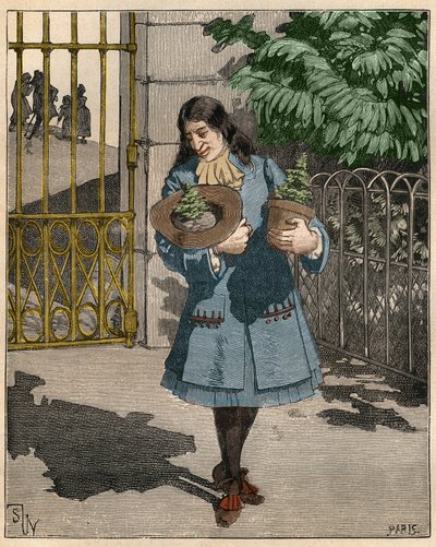 Bernard de Jussieu (1699-1777), botanico francese che porta due cedri dal Libano dall