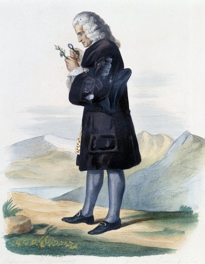 Bernard de Jussieu - in Ed. Mennechet, "Le Plutarque francais" da French School