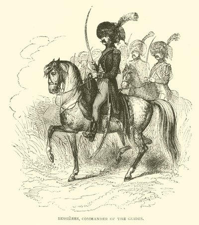 Bessieres, Comandante delle guide da French School