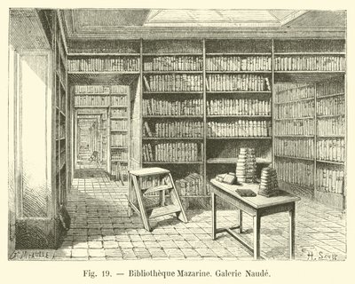 Biblioteca Mazarine, Galleria Naude da French School