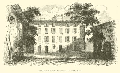 Luogo di nascita di Napoleone Bonaparte da French School