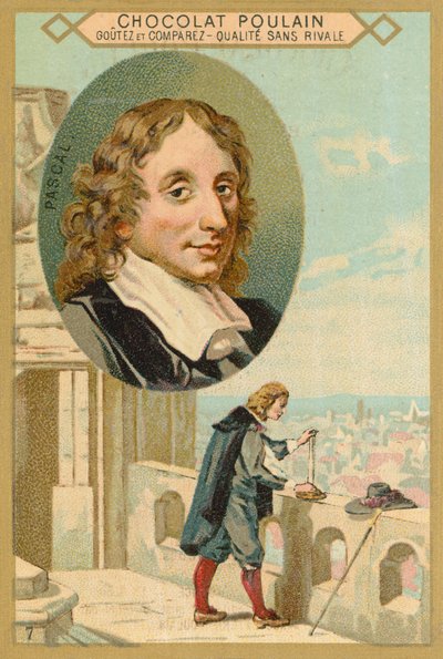 Blaise Pascal, matematico e fisico francese da French School