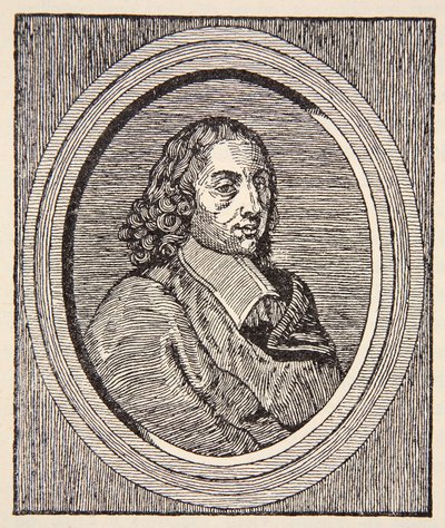 Blaise Pascal, illustrazione da Histoire de la Nation Francaise, Sciences, Volumi I & II, di Gabriel Hanotaux, 1924 da French School