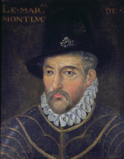 Blaise de Lasseran de Massencome (1502-77) Signore di Montluc da French School