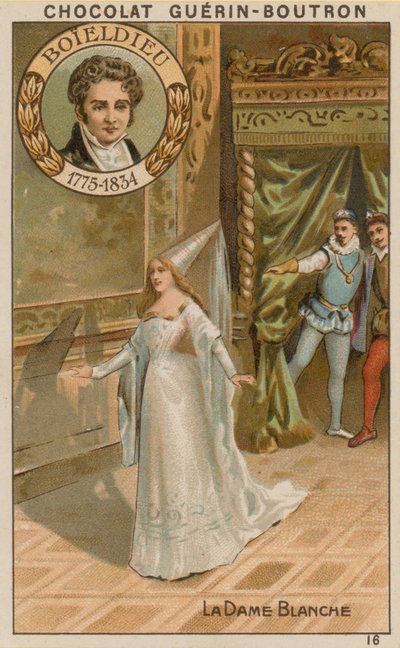 La Dame Blanche da French School