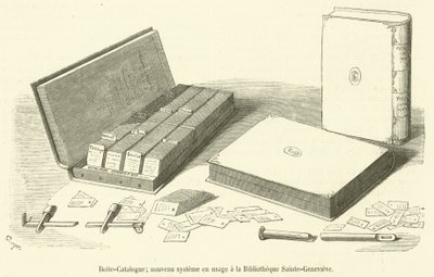 Boite-Catalogue, nuovo sistema in uso alla Biblioteca Sainte-Genevieve da French School