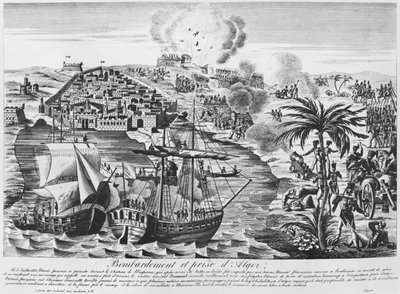 Bombardamento e presa di Algeri il 5 luglio 1830, 1830 da French School