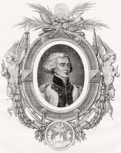 Bon-Adrien Jeannot de Moncey, Duca di Conegliano, inciso da Pannemaker-Ligny dopo Linard, da 