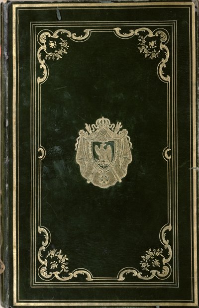 Rilegatura con lo stemma di Napoleone Bonaparte (1769-1821) da French School