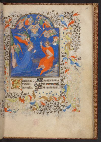 Libro delle Ore, Add MS 32454 f.46r, Francia da French School
