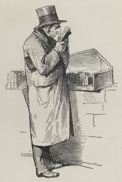 Bancarella di libri da French School