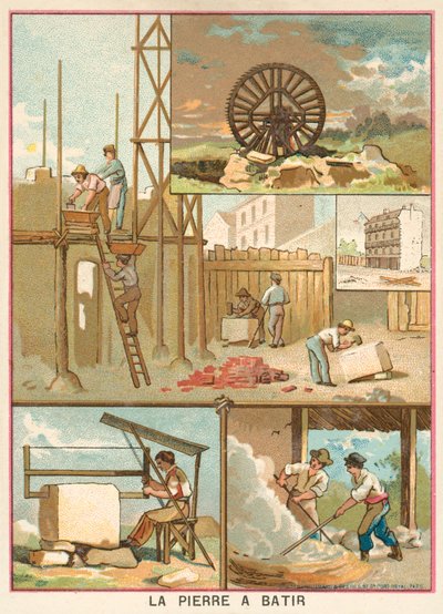 Pietra da costruzione da French School