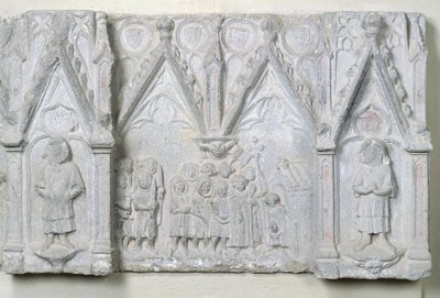 Scena di sepoltura (davanti alla bara) da French School