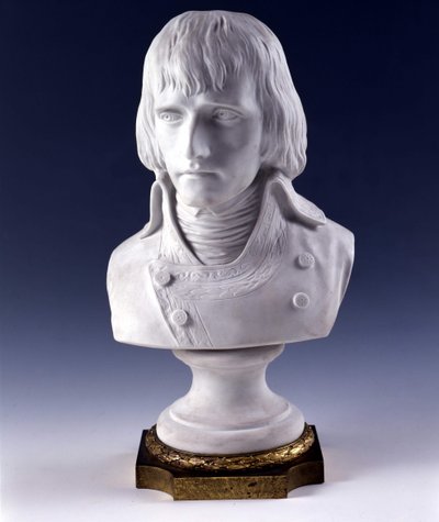 Busto di Bonaparte Primo Console della Repubblica Francese. 1801. Manifattura Imperiale di Sèvres. Collezione I Soldati di un Tempo. Parigi 1802 da French School