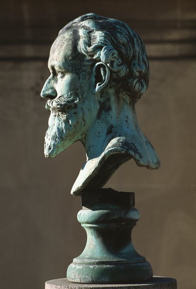 Busto di Edouard Manet (1832-83) da French School