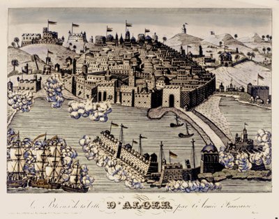 Colonialismo: Il blocco della città di Algeri da parte dell