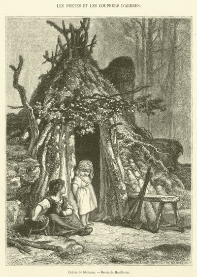 Capanna del boscaiolo da French School