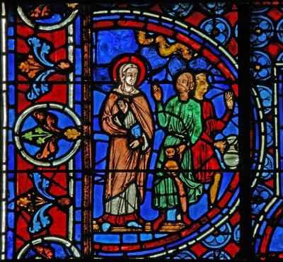 Nozze di Cana: Maria dice ai servi di fare come dice Cristo da French School