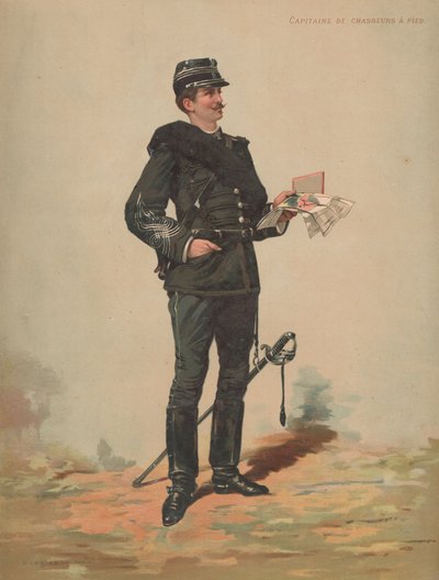 Capitano dei Cacciatori a Piedi da French School